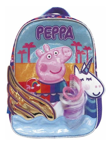 Mochila De Espalda Peppa Pig Pp495 Original 12''
