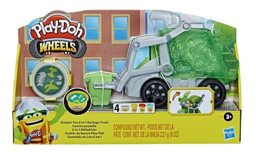 Masa Play Doh Wheels Camion De Basura