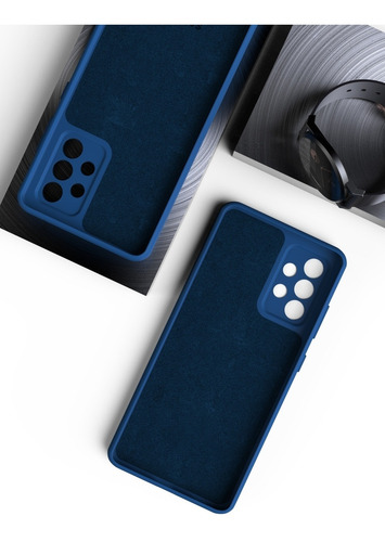 Imagen 8 de 10 de Case Silicona Gamuzada Para Samsung A32/ A52/ A52s/ A72