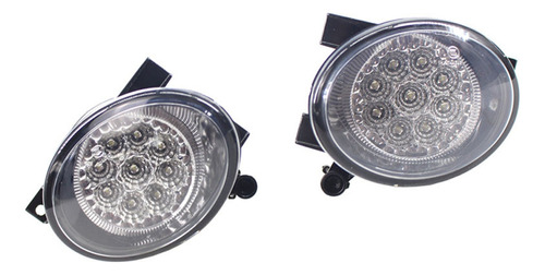 Faros Antiniebla Delanteros Con 9 Led, Diseño De Coche, Para