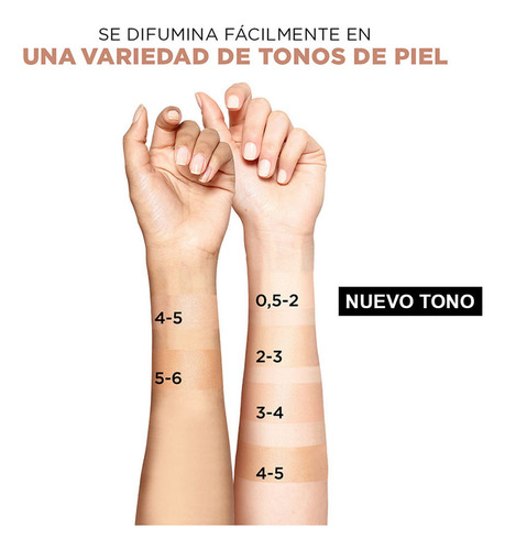 Serum Base Facial L'oreal París True Match 0.5-2 X 30 Ml 0,5-2 Very Light