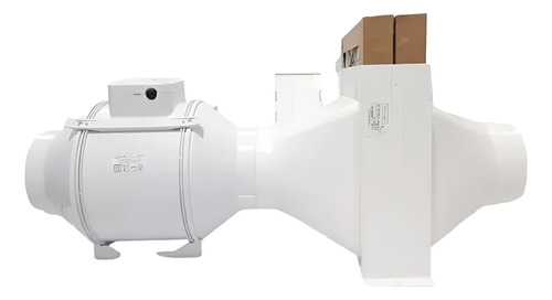 Insuflador De Ar Filbox 100mm Redondo G4 M5 + Exaustor Maxx