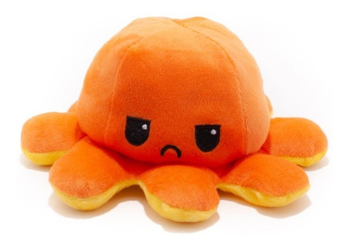 Pulpo Reversible Para Niños Feliz /triste Variedad De Modelo