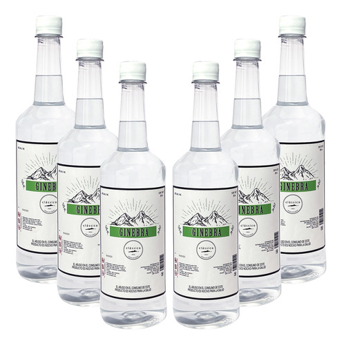 Six Pack Ginebra Clássico 970 Ml