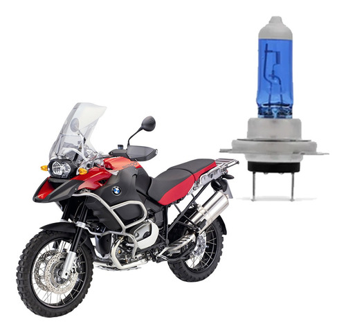 Lâmpada Shocklight Super Branca Para Bmw R 1200 Gs 2008 2009