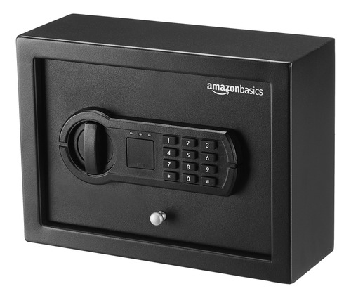 Amazon Basics Caja Fuerte De Seguridad Pequeña Y Delgada C.