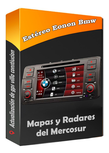 Actualizacion Gps Estereo Eonon Bmw  Wince Mapas Mercosur