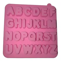 Comprar Molde Letras Abecedario 2,2cm Chocolate Souvenir Resina Yeso