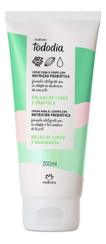 Natura Tododia Hojas De Limón Y Guanábana Crema Corporal