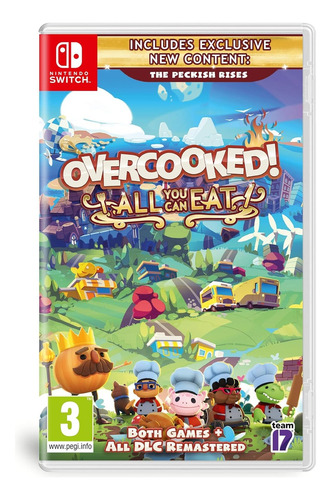 Overcooked! All You Can Eat Para Switch Fisico Nuevo Sellado