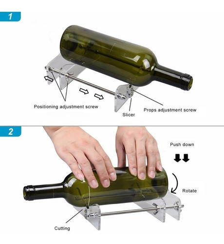 Diy Acrílico Vidrio Cortador Botella Herramienta De Corte