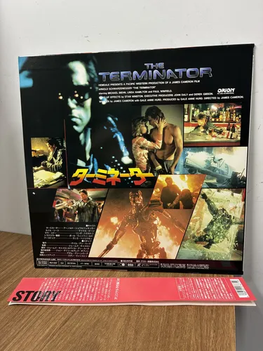 Laserdisc Terminator Ld Japones Exterminador Do Futuro | MercadoLivre