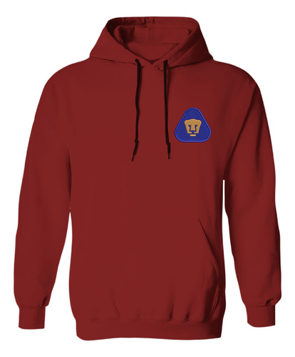 Sudadera Con Gorro Bordada Equipo Club Universidad Nacional