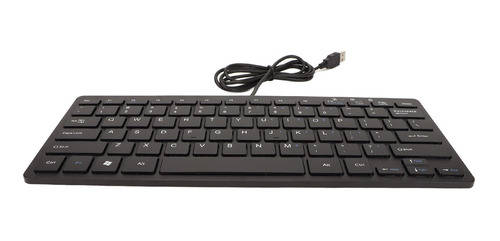 Teclado De 78 Teclas Con Cable Usb, Ultrafino, Mini Portátil