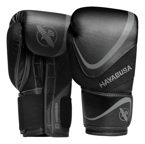 Guantes De Boxeo Hayabusa  12 Oz  Gris Oscuro