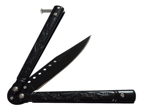 Cuchillo Mariposa Navaja Balisong Diseño Dragon