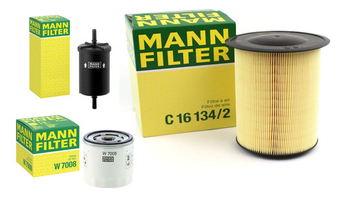 Kit Filtros Ford Focus 2011/2020 Kuga 1.6n Mann