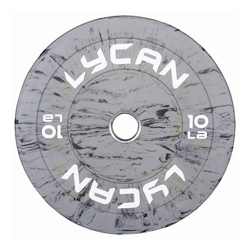 Par Discos Alpha Color Gris 10 Lbs Lycan Crossfit 