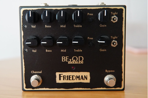 Pedal Guitarra Friedman Be-od Deluxe Dual Overdrive Pedal