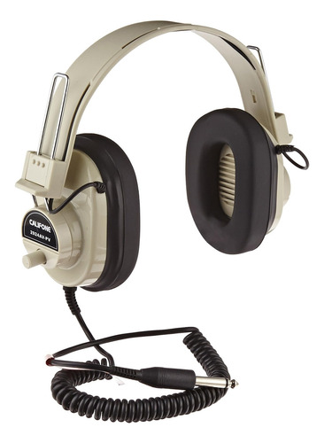 Califone 2924avpv Auriculares Mono Con Control Volumen Lujo