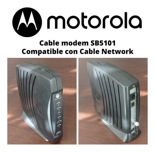 Imagen 1 de 3 de Cable Modem Motorola Sb5101