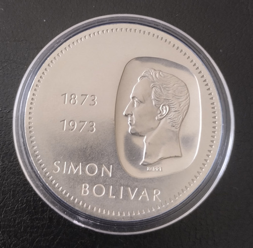 Moneda De Plata Doblón 1973 Centenario