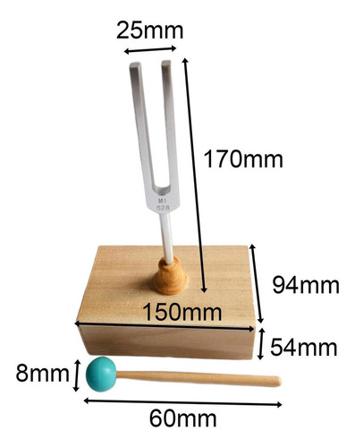 Of Tuning Fork Resonant Tuning Fork Resonance Box Equipado Con