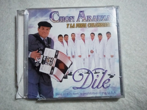 Cd Chon Arauza Furia Colombiana Dile Disa Cumbia Acordeón 05