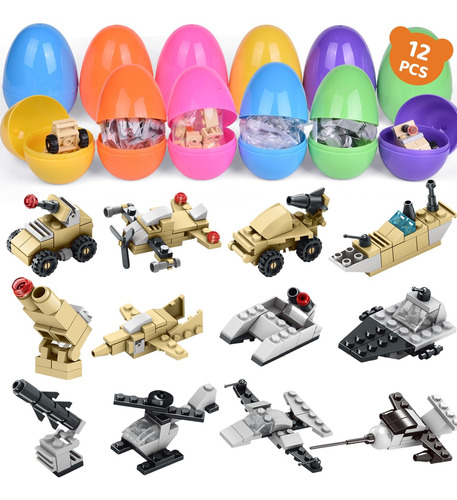 Fun Little Toys 12 Paquetes De Huevos De Pascua Precargados 