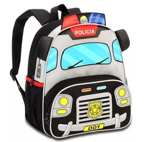 Promoção Mochila Escolar Preta Infantil Clio 8020