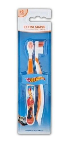 Set 2 Cepillos Dental Gelatti Kids Hot Whells