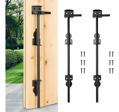 2x Pestillo De Suelo Para Puerta De Valla, 46cm X 8,1cm