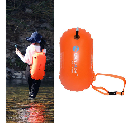 Boya De Natación Inflable De Seguridad Para Naranja