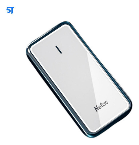 Ssd Externo 250gb Rgb Netac Usb-c Usb 3.2 Leitura 550 Mb/s