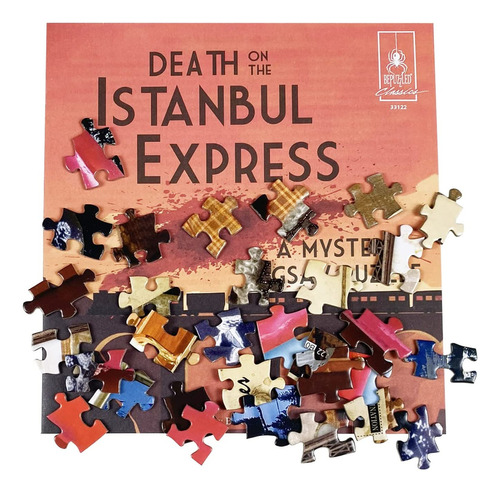 Death On The Istanbul Express-classic Mystery Jigsaw Puzzle,