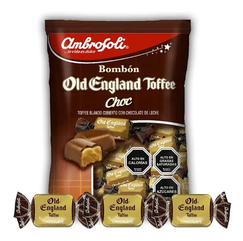 comprar Old England Toffee Chocolate Bolsa 300grs
