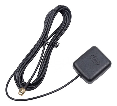 Antena Gps Satelital Conector En L Universal Auto Radio Sma