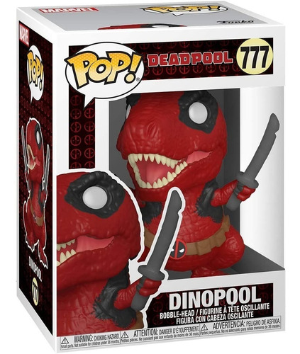 Funko Pop! Deadpool - Dinopool #777 Con Detalle En Caja