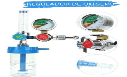  Manometro Flujometro Regulador De Oxigeno Cga-540 Tienda
