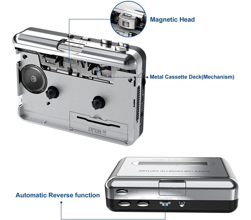 Cassette Tape To Mp3 Cd Converter Cassette Tape Player