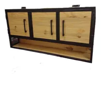 Comprar Alacenas Estilo Industrial Moderno 80 × 120 × 40 En Pino