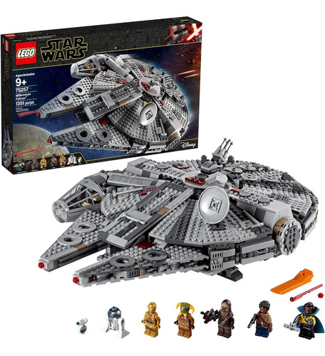Lego Halcón Milenario The Rise Of Skywalker 75257 1351 Star Wars (Usado)