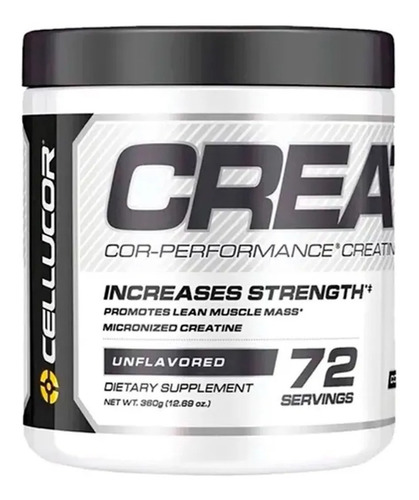 Creatina Cor Cellucor 72 Srv  360grs Sin Sabor