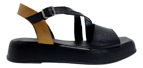 Sandalias Mujer Cuero Vacuno Riot Amina Bajas Urbanas Moda