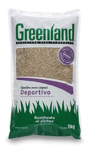 Semillas Para Césped Deportivo Greenland 1kg