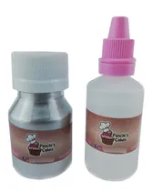 Comprar Polvo Plateado + Diluyente Comestibles - g a $924