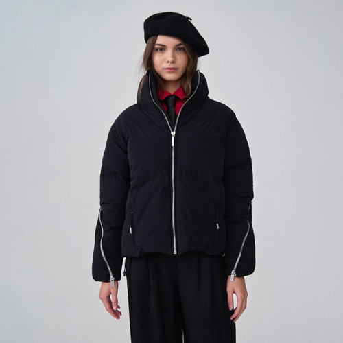 Campera Puffer Arya Black