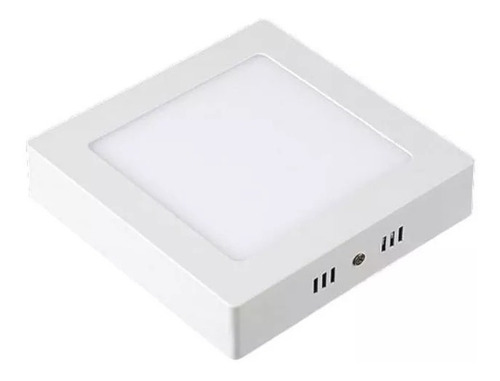 Lámpara Led 18w Superficial Cuadrada Luz Fría 6500k. Lam-s06