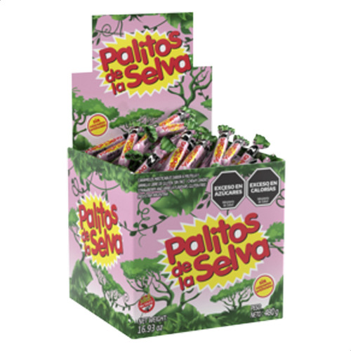 Caramelos Palitos De La Selva + Blueberry + Anana Sin Tacc