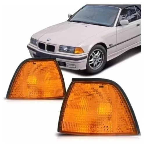 Par Lanterna Dianteira Pisca Bmw E36 Sedan 91/ 98 Ambar